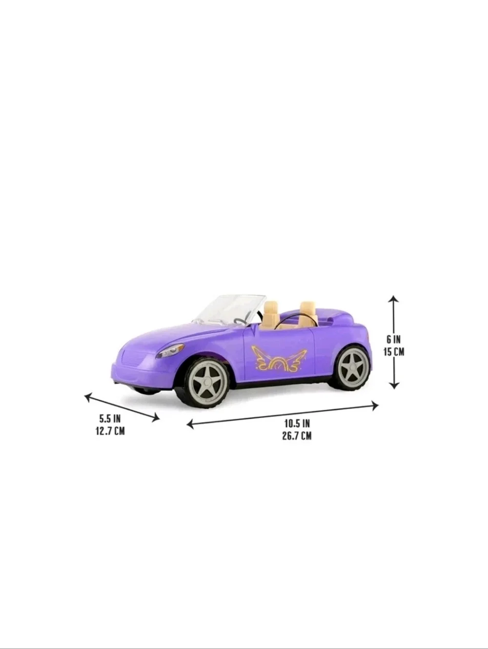 DREAM ELLA MGA's Dream Ella Car Cruiser in Purple BNWT